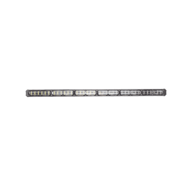 Barra de luz de advertencia de 6 Módulos de 6 LED, 30 Pulgadas, Rojo / Claro