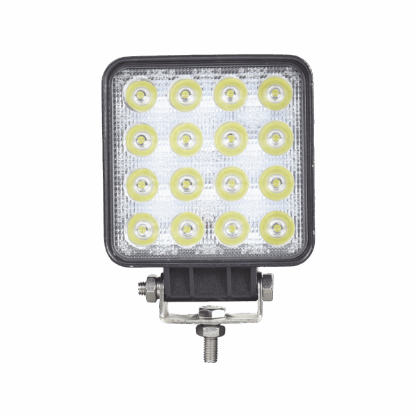 Luz de trabajo de 16 LED, 4000 Lumenes, 48 Watts, 10-30 Vcc, IP67