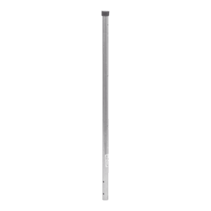 Poste de ESQUINA para Cerca Electrificada. Tubo Galvanizado cal. 18 de 1″ Diam. y 0.8m Alto con Tapón, ideal para 3 Aisladores