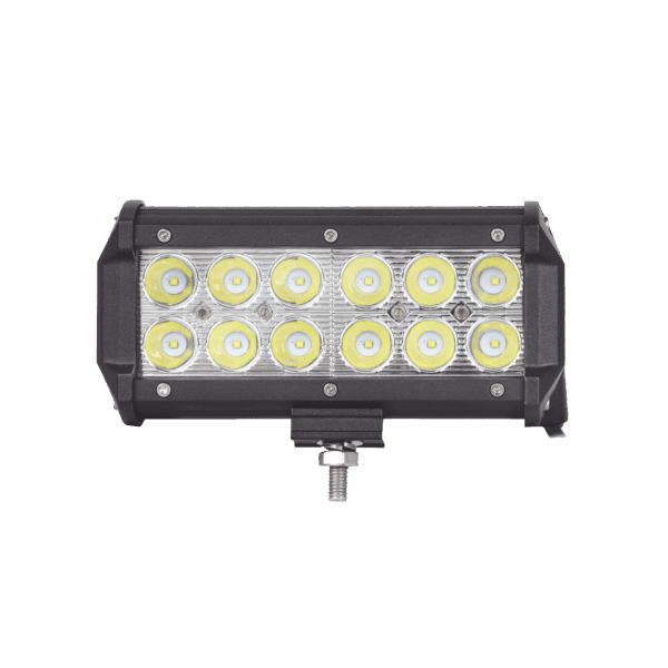 Barra de Luz de 12 LED, 1500 Lúmenes, 18 watts, 10-30 Vcc, IP67, 6.5 pulgadas