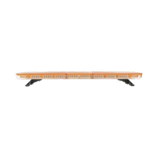 Barra de luces de 47" con 88 LEDs de alta potencia, color ámbar, ideal para equipar unidades de seguridad privada, minería e industria