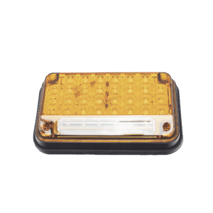 Luz de Advertencia de 7X4″, Color Ambar, Con Luz de Trabajo, Ideal para Ambulancias