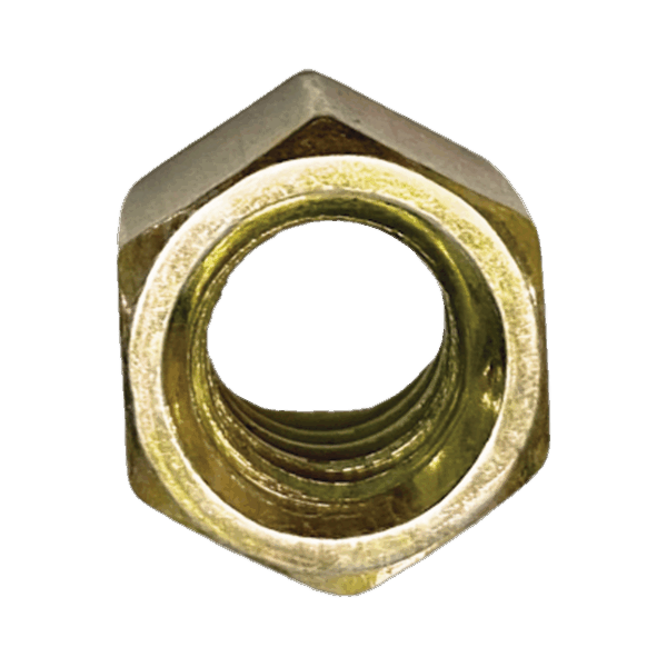 Tuerca Hexagonal de 1/4" (6.3 mm) con acabado Tropicalizado, Es Ideal Para Utilizarse al Exterior o Zonas Húmedas