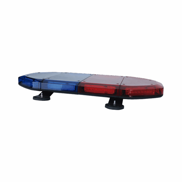 Mini Barra de 24 Pulgadas con 240 LED, Color Rojo/Azul Con Montaje Magnético