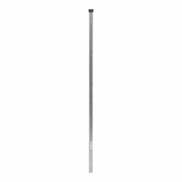 Poste de Esquina de 1m para Cerca Electrificada de Tubo Galvanizado cal. 18 de 1"Diam. Ideal para 5 Aisladores (No incluidos).