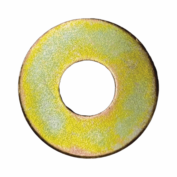Arandela plana de 1/4" (6.3 mm) con acabado Tropicalizado, Es Ideal Para Utilizarse al Exterior o Zonas Húmedas