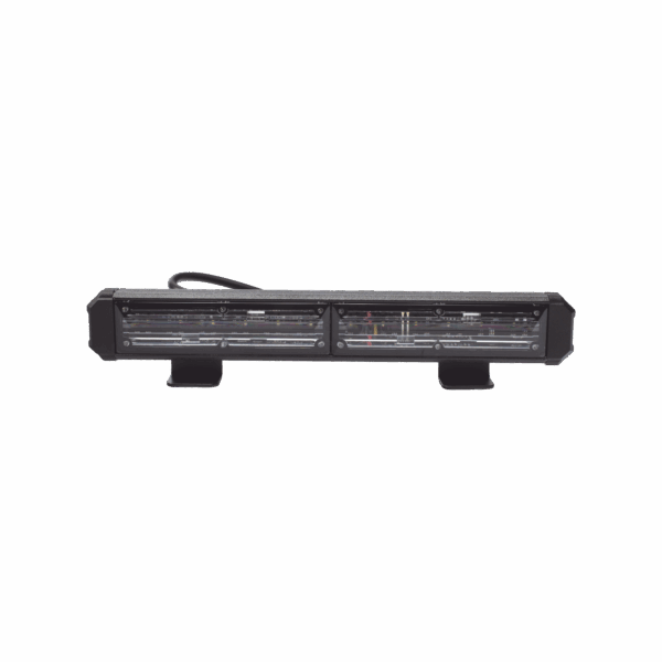 Barra de Luz de Advertencia, 2 Módulos de 6 LED, 11 Pulgadas Ámbar