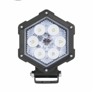 Luz de Trabajo Ultra brillante, 6 Led, 2200 Lumenes, 30 watts, 12-24 Vcc