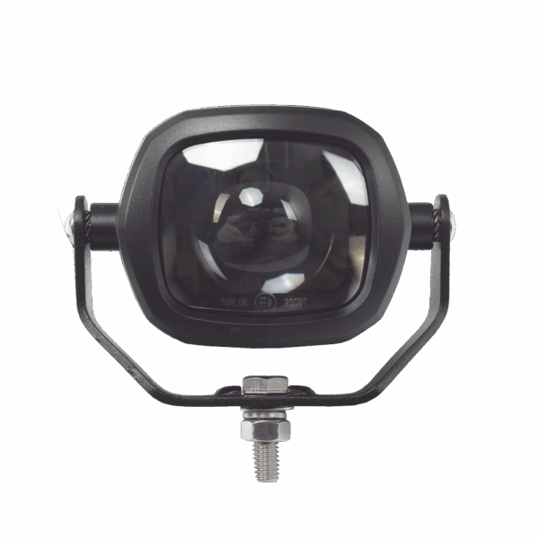 Luz LED de advertencia peatonal de flecha móvil para montacargas y vehículos