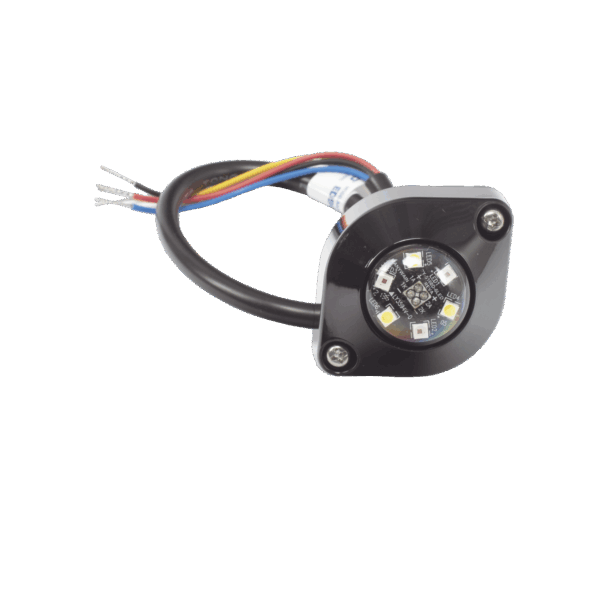 Lámpara Oculta de 6 LED Color Ámbar/Claro Serie ED9015