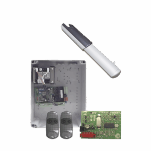 Kit de Operadores para Automatizar Portones Vehiculares Abatibles de 2 hojas / 3 m / 400 kg / Uso residencial