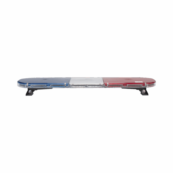 Torreta 47" Serie 16 con 300 LEDs, Dual Color,  frente: Rojo/Blanco, Azul/Blanco, trasero: Rojo/Ámbar, Azul/Ámbar