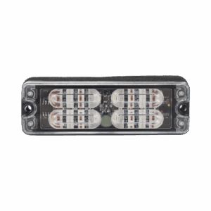 Luz Perimetral, 12 LED Ultra Brillantes, Color Rojo / Azul