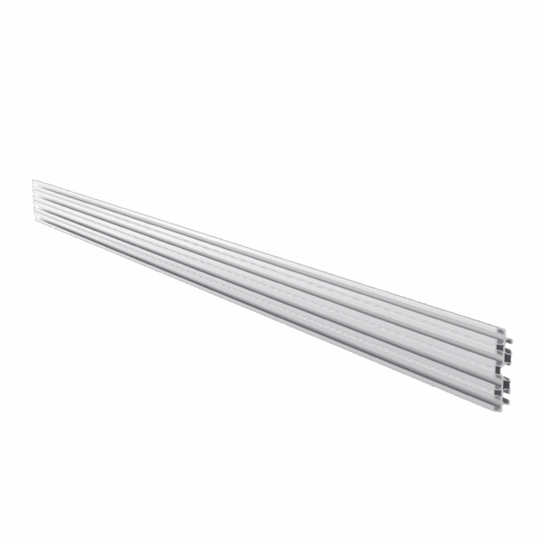 RIEL DE MONTAJE PARA SOPORTE DE VIDEOWALL LED DE 125CM  FABRICADO EN ALUMINIO