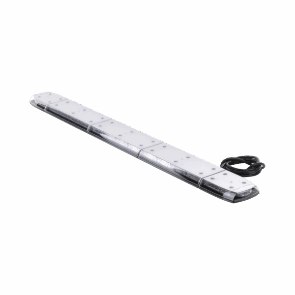 Barra de luces de 48 Pulgadas, 240 Led, Dual Color Ámbar/Claro, Con Montaje Fijo de Tornillos, Ideal para Seguridad Privada