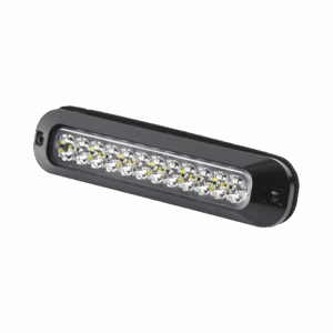 Luz perimetral , 12 LEDs Ultra Brillantes, color Rojo / Claro