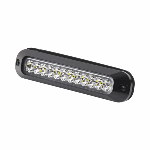 Luz perimetral , 12 LEDs Ultra Brillantes, color Rojo / Claro