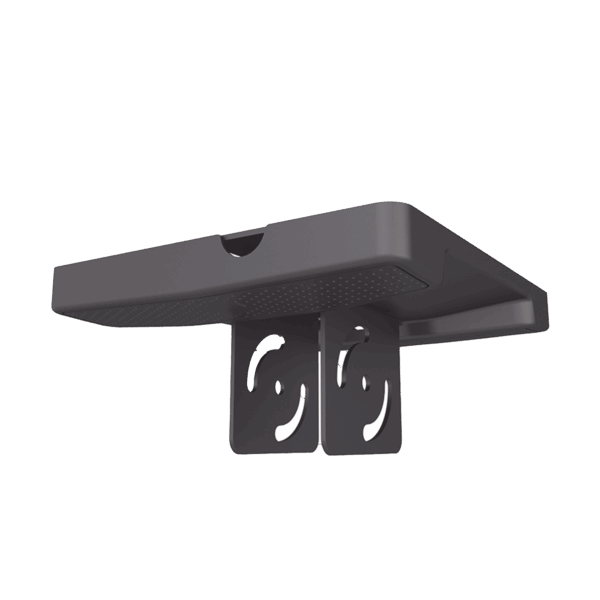 Placa de techo inclinada con tapa de plastico