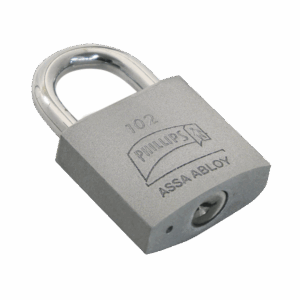 Candado de Hierro Sólido de Alta Resistencia / Gancho Largo / Llave PH-32 para 4 Pernos de Combinación  / Para Condiciones Secas  y Protegidas.