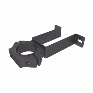 Soporte de pared con abrazadera para poste