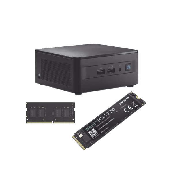 ASUS NUC KIT / ESTACION DE TRABAJO / CORE I5 12VA GENERACION / RAM 16GB / SSD 256