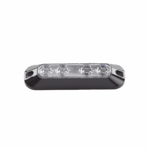 Luz Perimetral , 4 LEDs Ultra Brillantes, color Ambar