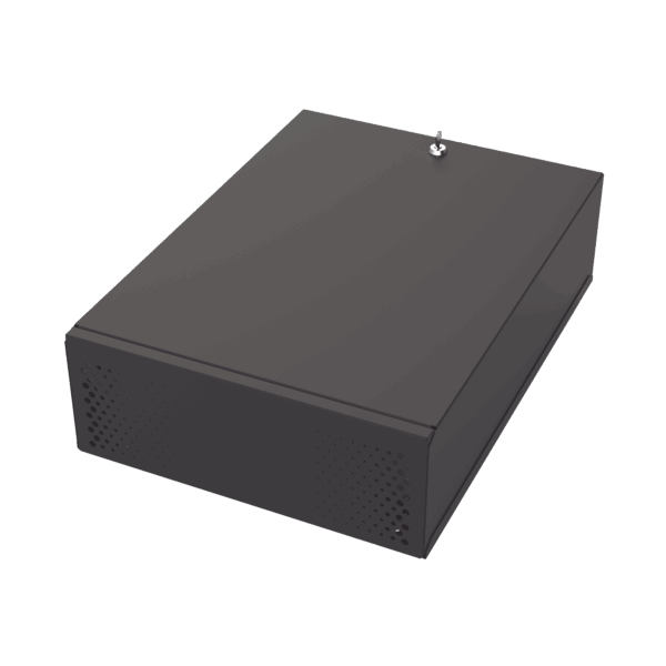 Gabinete Metálico para DVR/NVR con Chapa y llave.