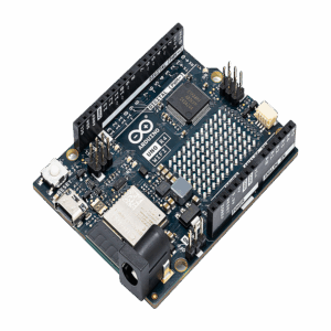 ARDUINO UNO REV4 WIFI, Retrocompatible con la UNO R3, la Arduino UNO R4 WiFi incluye una matriz LED 12×8 para interfaz mejorada y destaca por su conectividad y mayor potencia de procesamiento