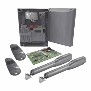 Kit de Operadores para Puertas Abatibles de hasta 3 Metros y 400 Kg ATS 3024 / Uso Intensivo