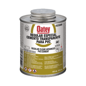 Pegamento / Cemento Claro de 473 ml para Tubo Conduit PVC Pesado.