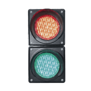 Semáforo / Señalización Rojo y Verde / Diametro 100mm / LED / 110vca.