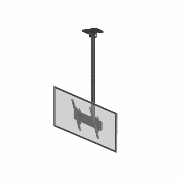 Montaje de Techo para Pantallas de  32"- 75I"| VESA 100 X 100 HASTA 400 X 400| Capacidad Máxima de Carga 50Kg
