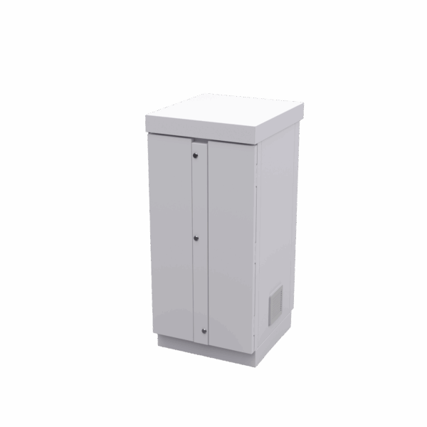Gabinete de Seguridad de Lámina Galvanizada  para Almacenamiento de Baterías (Hasta 6 baterías PL110D12).