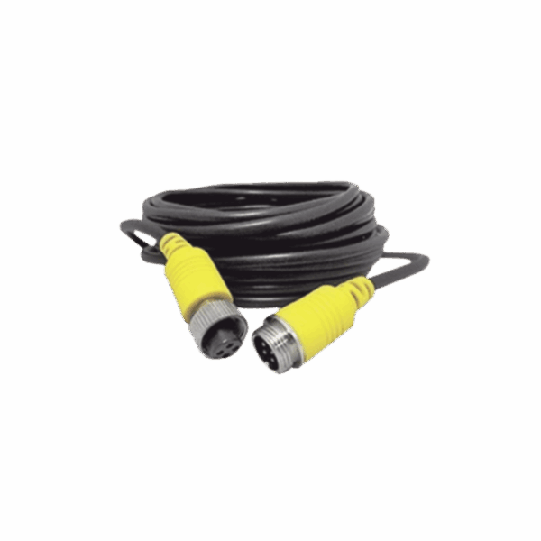 Cable extensor con conector tipo aviación de 15m solo para soluciones de videovigilancia móvil XMR