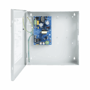 12 o 24 Vcc @ 6 Amp. / fuente de alimentación / 1 salida / capacidad de baterías de respaldo / requieren baterías