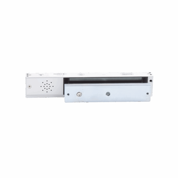 Chapa magnética 600Lb con  Buzzer de alarma de puerta abierta / LED indicador de estado /  Sensor de estado de placa/ Libre de Magnetismo Residual