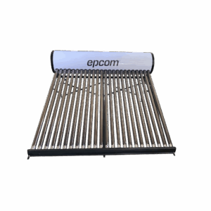 Bóiler Solar de 240L, Baja Presión con 24 Tubos de Vacío de Mayor Resistencia y Termotanque Inoxidable de Grado Alimenticio 240 L Resistentes a Granizo de Hasta 25 mm/ l, Incluye Anodo de Magnesio