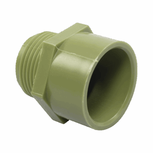 Conector para Tubería PVC Conduit Pesado de 1 1/2″ (38 mm).