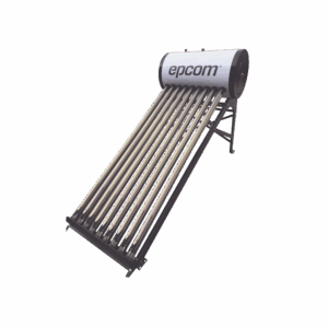 Bóiler Solar de 90L, Baja Presión con 9 Tubos de Vacío de Mayor Resistencia y Termotanque Inoxidable de Grado Alimenticio, Resistentes a Granizo de Hasta 25 mm/ l , Incluye Anodo de Magnesio