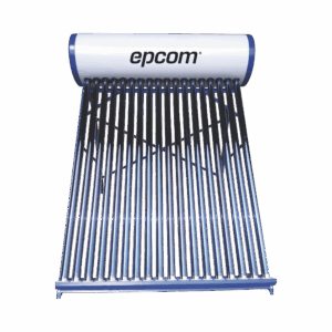 Bóiler Solar de 180L, Baja Presión con 18 Tubos de Vacío de Mayor Resistencia y Termotanque Inoxidable de Grado Alimenticio 180 L Resistentes a Granizo de Hasta 25 mm/ l, Incluye Anodo de Magnesio