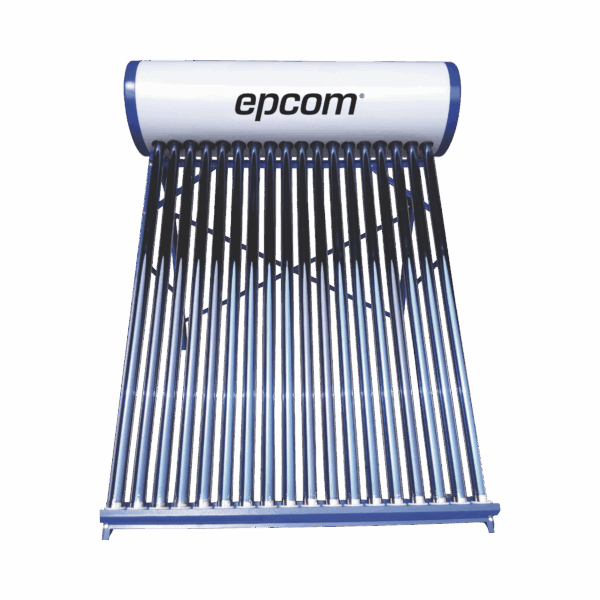 Bóiler Solar de 180L, Baja Presión con 18 Tubos de Vacío de Mayor Resistencia y Termotanque Inoxidable de Grado Alimenticio 180 L Resistentes a Granizo de Hasta 25 mm/ l, Incluye Anodo de Magnesio