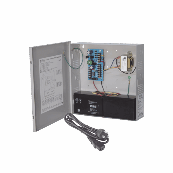 Fuente de poder para control de acceso de 12/24 Vcc @ 1.75 A