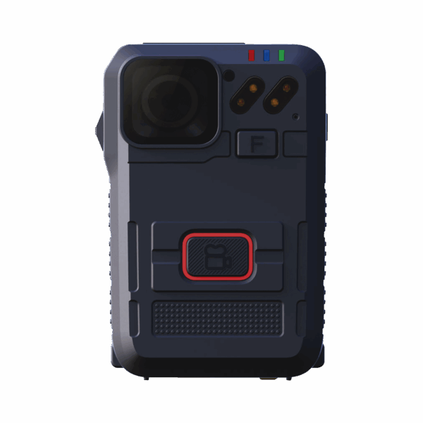 Body Camera para Seguridad, Video Full HD, Descarga de Vídeo automática con estación, Pantalla TFT con indicador de batería y memoria.