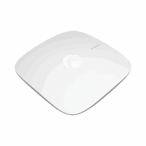 Punto de Acceso Wi-Fi para interior / Omnidireccional cnPilot e410 / Doble banda (2.4 y 5 Ghz) / MU-MIMO 2×2 / Antena Beamforming / Hasta 256 Clientes / Hasta 1.2 Gbps / Gestión centralizada desde nube cnMaestro