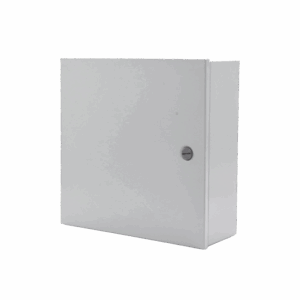Gabinete de Acero, Uso Interior (Nema 1)  de 80 x 60 x 20 cm con Placa Interna / Tipo Telefónico.