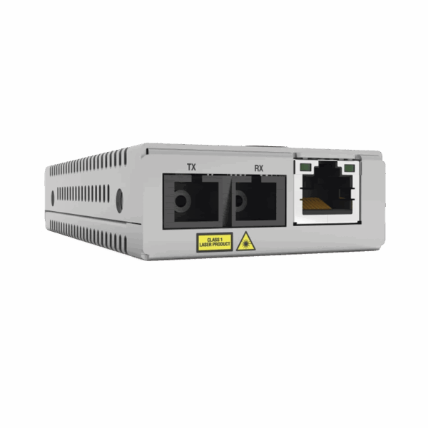 Convertidor de medios TAA (Federal) 10/100TX - 100FX/SC MultiModo, Multiregion PSU