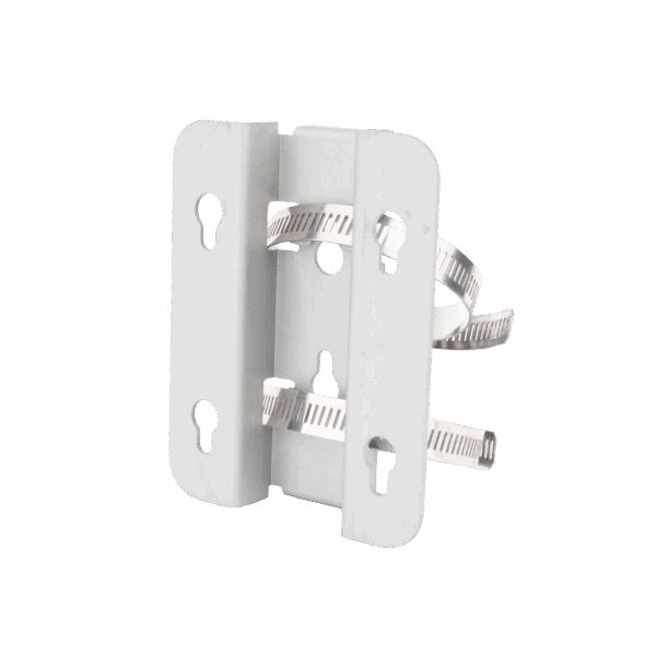 Montaje ePMP 3000 para poste o pared, incluye 4 tornillos y 2 abrazaderas metalicas