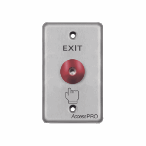 Botón tipo Hongo / Redondo Color Rojo con LED / Estético / NO y COM