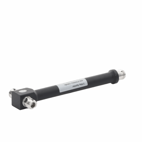 Divisor de Potencia de Dos Vías/ Splitter para distribuir la señal hacia dos antenas/  698-2700 MHz