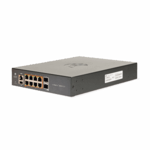Switch PoE cnMatrix Ex1010-P / 8 Puertos Gigabit PoE 802.3af/at + 2 SFP / Capa 2 / Gestión en la Nube Gratuito